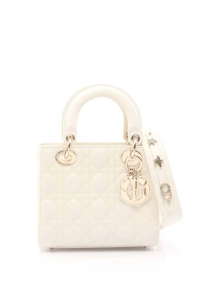 Christian Dior Pre-Owned 2022 Small Lambskin Cannage My ABCDior Lady Dior satchel - Brown