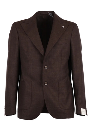 L.B.M. 1911 button-fastening blazer - Brown