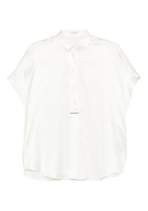 Brunello Cucinelli short-sleeve shirt - White