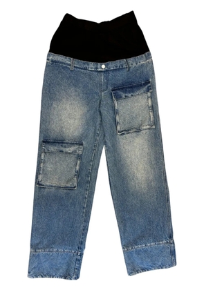 Spencer Badu wide-leg jeans - Blue