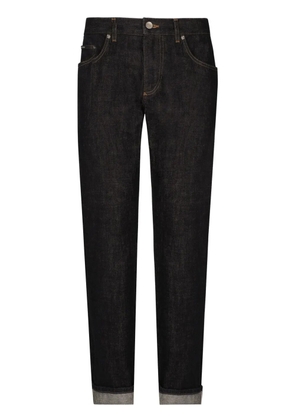 Dolce & Gabbana logo-tag jeans - Blue