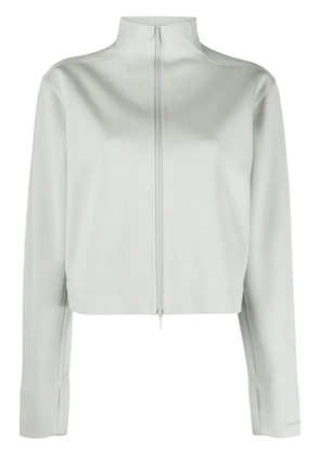 Calvin Klein zip-up high-neck hoodie - Blue