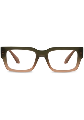 Giorgio Armani square-frame glasses - Green