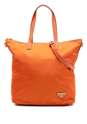 Prada Pre-Owned 2013-2025 Tessuto satchel - Orange