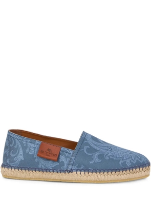 ETRO paisley espadrilles - Blue