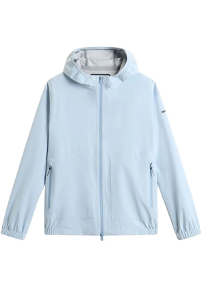 Woolrich Pacific Two Layers hooded jacket - Blue