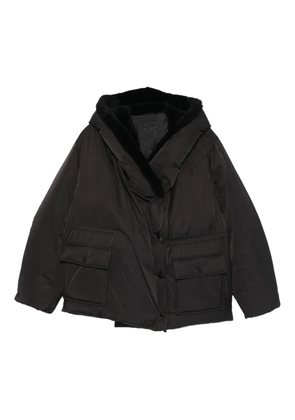 TOTEME cinched puffer jacket - Black