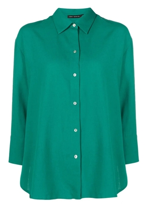 Lenny Niemeyer curved-hem shirt - Green