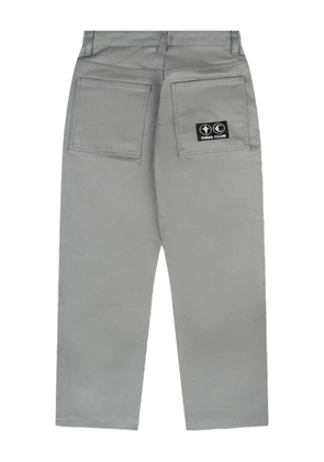 THUG CLUB straight-leg trousers - Grey