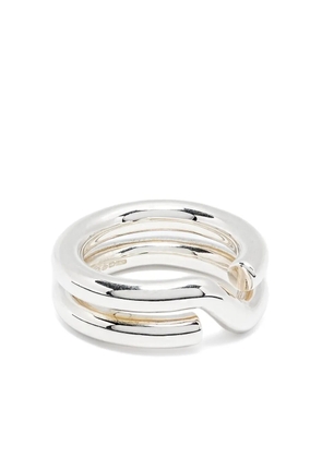 OUIE sterling silver Keyring ring