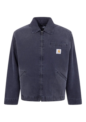 Carhartt WIP grind-wash denim jacket - Grey