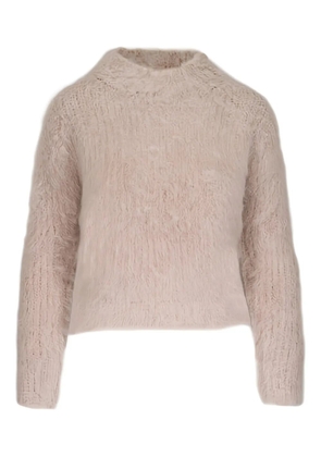 R13 mock-neck sweater - Neutrals