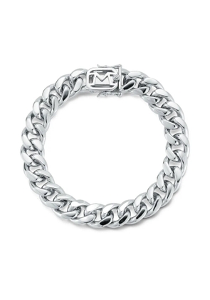 Mateo logo-embellished chain bracelet - Silver