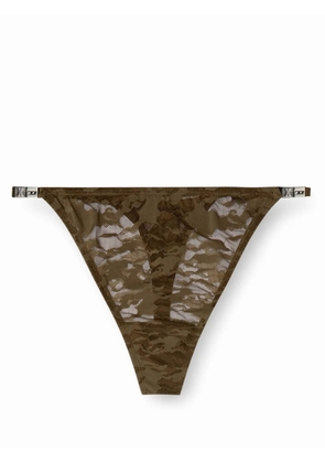 Diesel x Savage x Fenty lace thong - Green