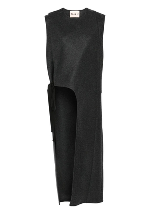 Plan C felted vest - Grey