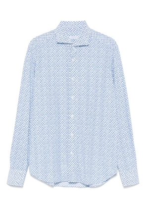 Orian floral-print shirt - Blue
