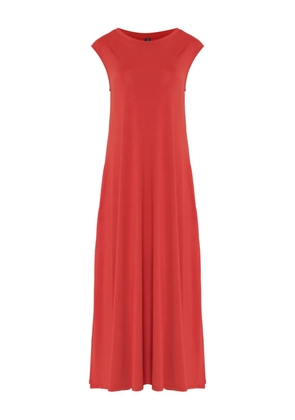 Lygia & Nanny Tiê pocket midi dress - Red