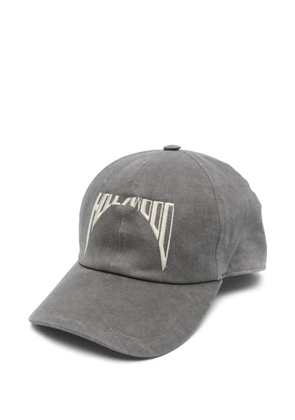 Rick Owens DRKSHDW embroidered denim cap - Grey