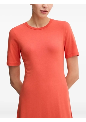 Marc O'Polo short-sleeve A-line midi dress - Red