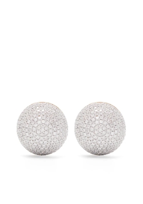 Yvonne Léon 9kt yellow and white gold Boule Disco diamond earrings