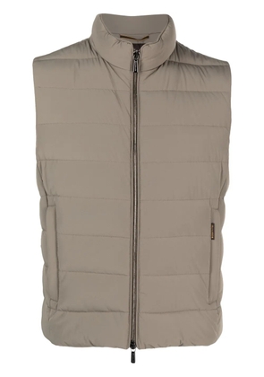 Moorer Oliver-KN padded gilet - Neutrals