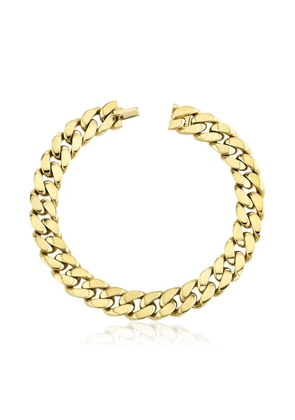 SHAY 18K yellow gold flat link bracelet