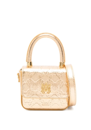 AMIRI nano MA Quad mini bag - Gold