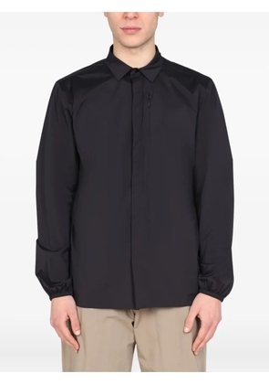MONOBI zip-pocket shirt jacket - Black