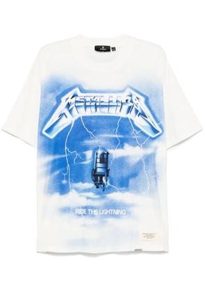 Represent x Metallica Ride The Lightning T-shirt - White