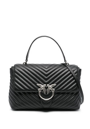 PINKO large Lady Love satchel bag - Black