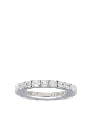 Roberto Demeglio 18K white gold Extensible diamond stretch ring - Silver