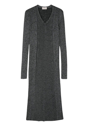 MRZ ribbed-knit midi dress - Black