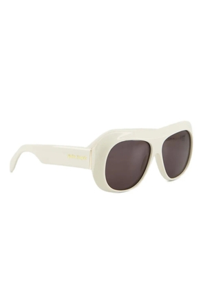 Palm Angels Eyewear round-frame sunglasses - White