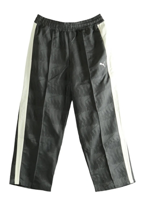 PUMA logo-embroidered track pants - Grey