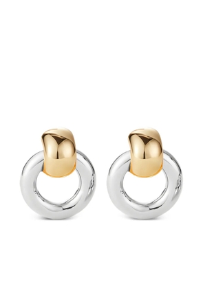 Jenny Bird Mega Faye Knockers two-tone earrings - Silver