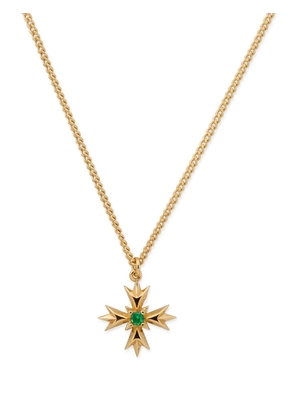 Emanuele Bicocchi Crest Crystal necklace - Gold