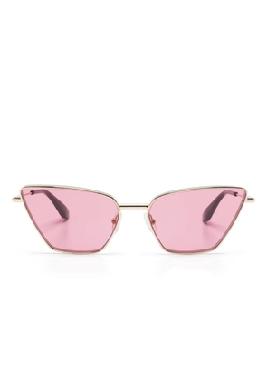Alexander McQueen Eyewear cat-eye sunglasses - Gold