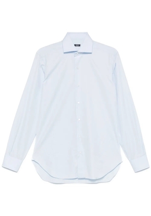 Barba cotton shirt - Blue