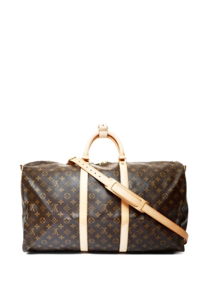 Louis Vuitton Pre-Owned 2003 Keepall Bandouliere 55 Boston travel bag - Brown