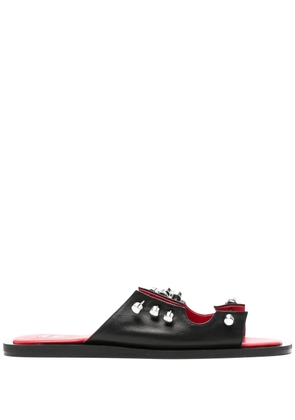 HARDOT Move On leather sandals - Black