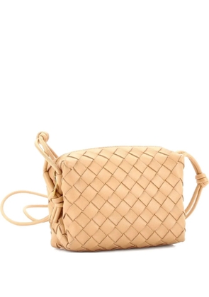 Bottega Veneta Pre-Owned Loop Intrecciato Nappa Mini crossbody bag - Neutrals