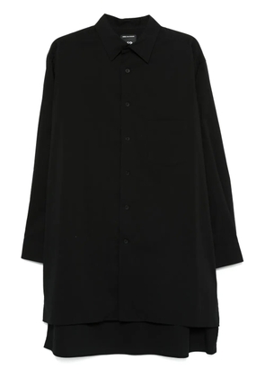 Y-3 graphic-print shirt - Black