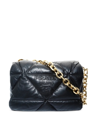 Prada Pre-Owned 2000s logo padded shoulder bag - Black