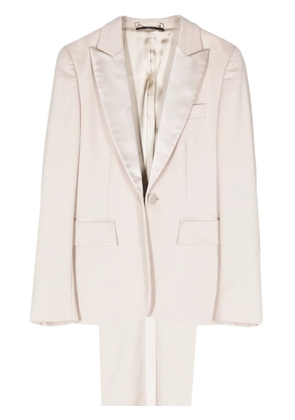 Gucci Pre-Owned 2000s twill-weave suit - Neutrals