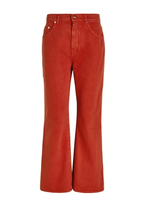 Gabriela Hearst Ezra bootcut jeans - Orange
