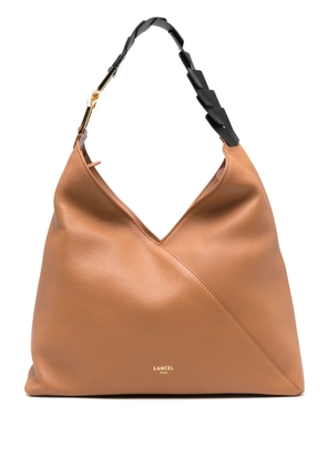 Lancel leather shoulder bag - Brown