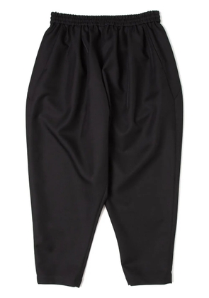 Yoshiokubo elasticated tapered trousers - Black