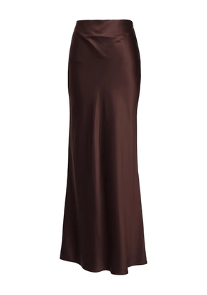 The Sei satin bias maxi skirt - Brown