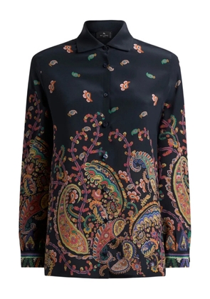 ETRO paisley-print shirt - Blue