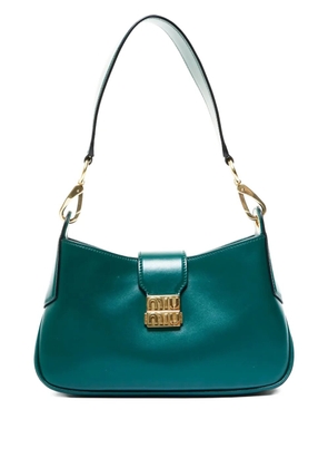 Miu Miu Pre-Owned 2023 leather shoulder bag - Green